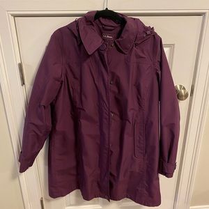LL Bean Rain coat